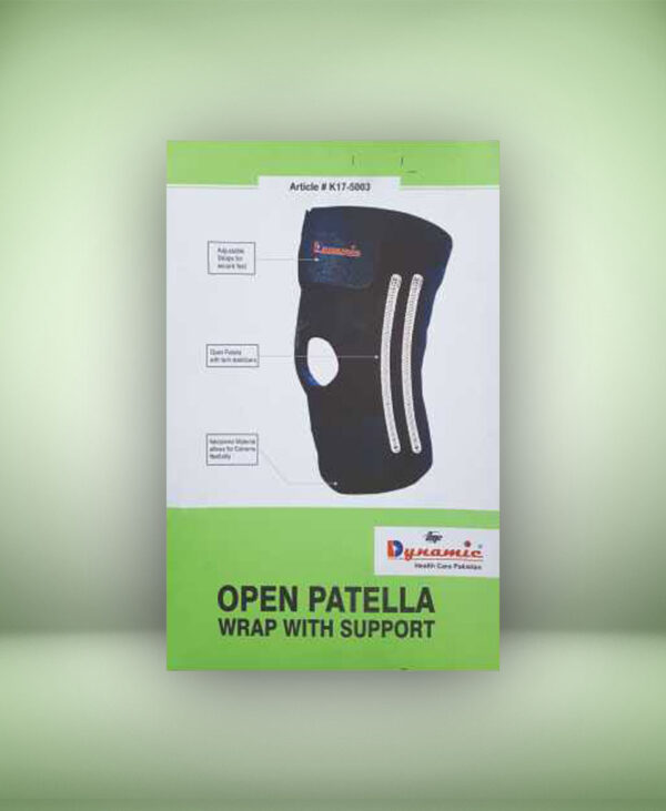 Open Patella Wrap with Support