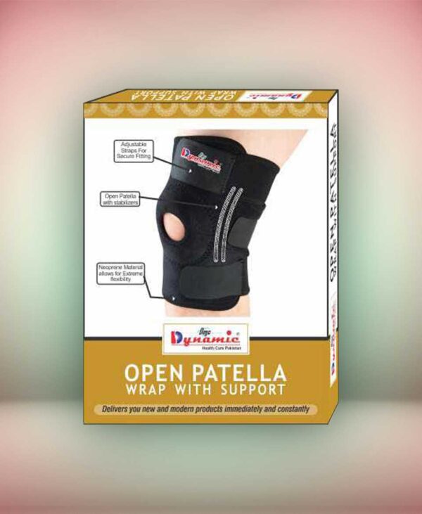 Open Patella Wrap with Support